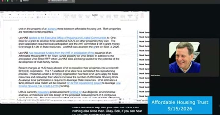 From the Affordable Housing Trust
